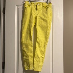 Yellow Women's Jeans